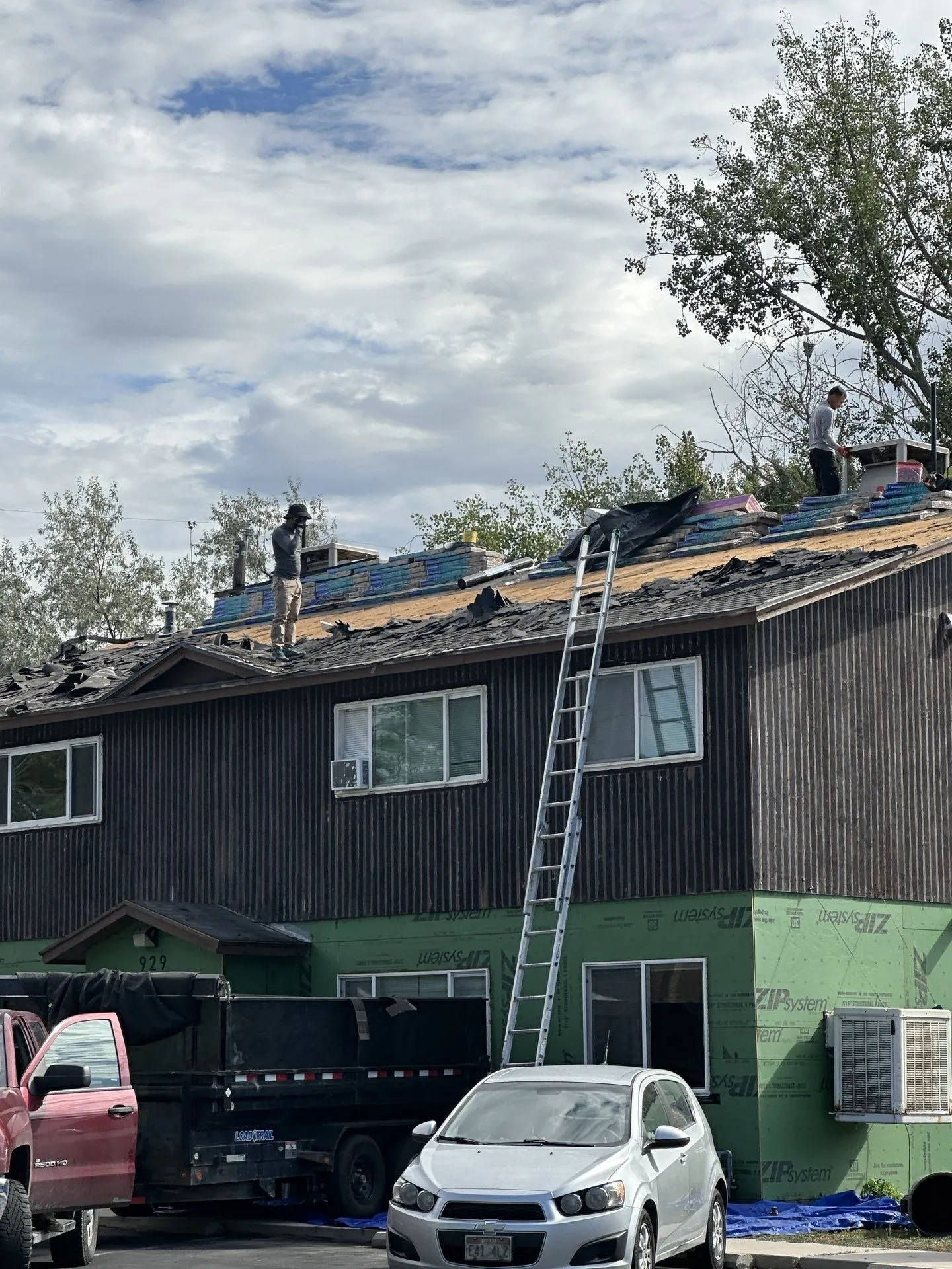 After: Completed commercial roof in Millcreek