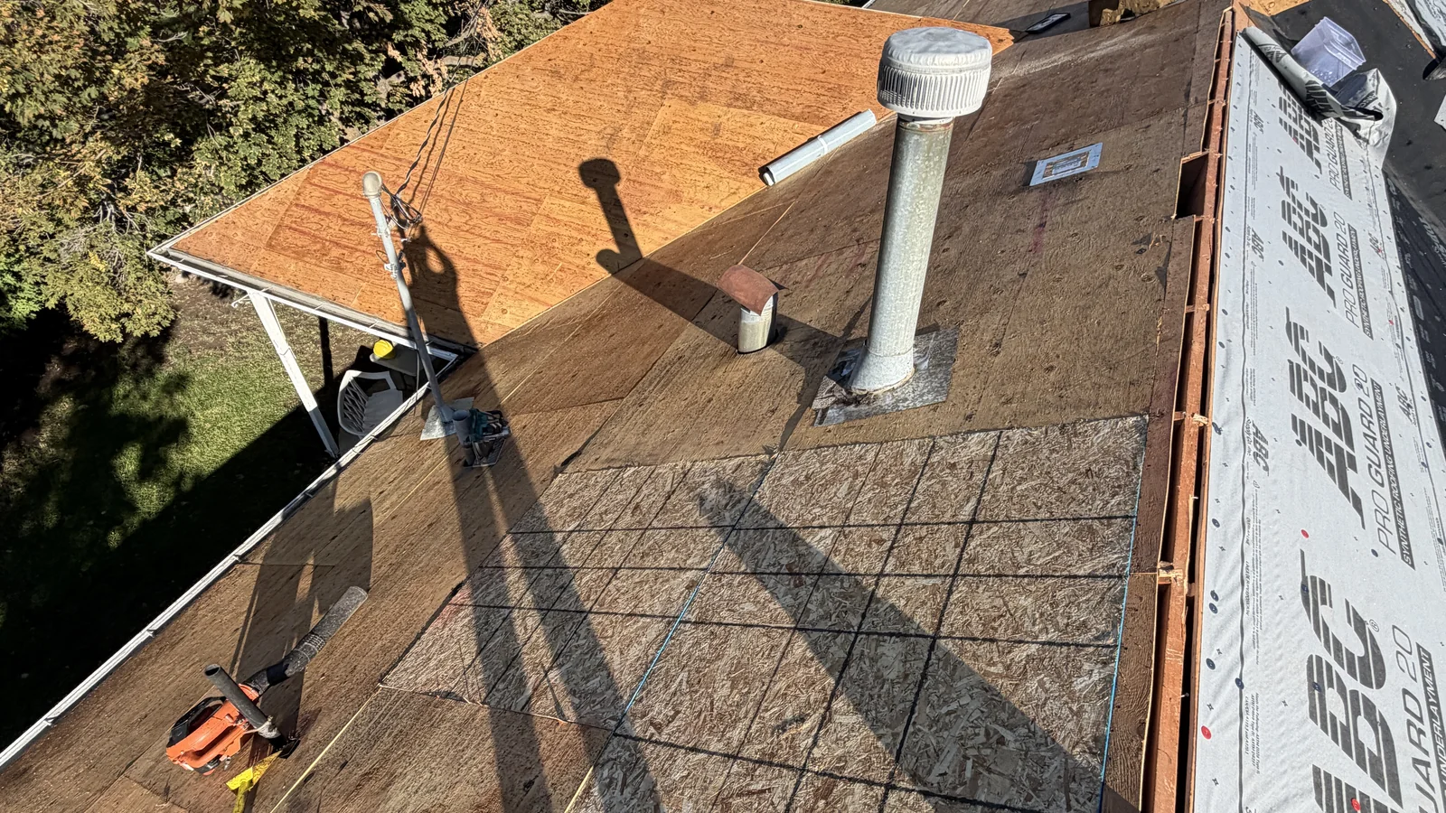 Roofing contractor tear-off and reroof completed by Frame Restoration Utah in Salt Lake City, Utah