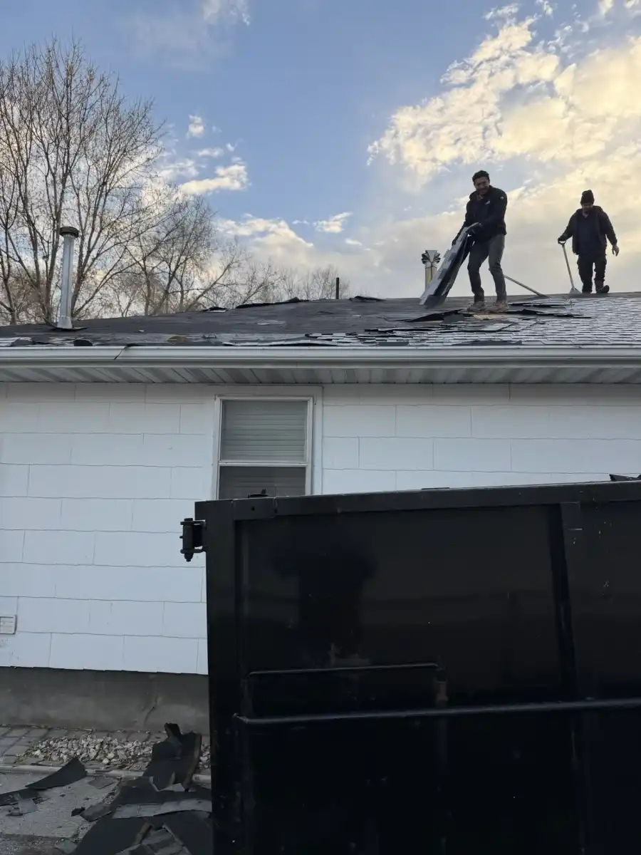 Residential reroof completed by Frame Restoration Utah in Salt Lake City, Utah