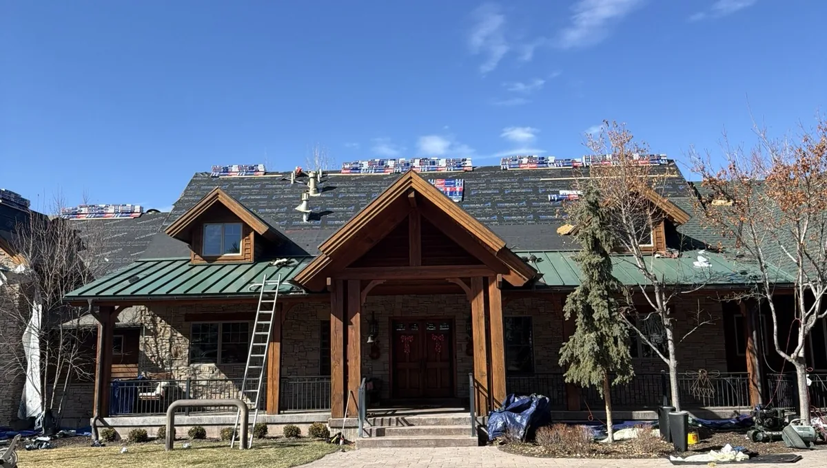 Home restoration project by Frame Restoration Utah